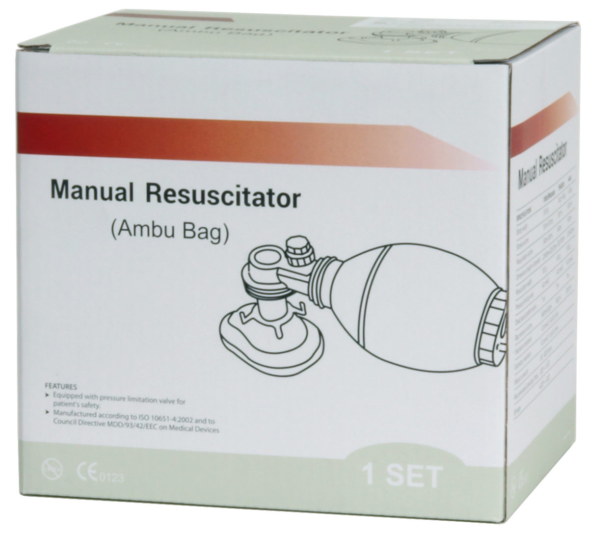 PVC resuscitation balloon - PVS-SPA